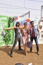 Ranveer Singh, Parineeti Chopra, Ali Zafar at Kill Dil promotions in Mahim on 8th Nov 2014